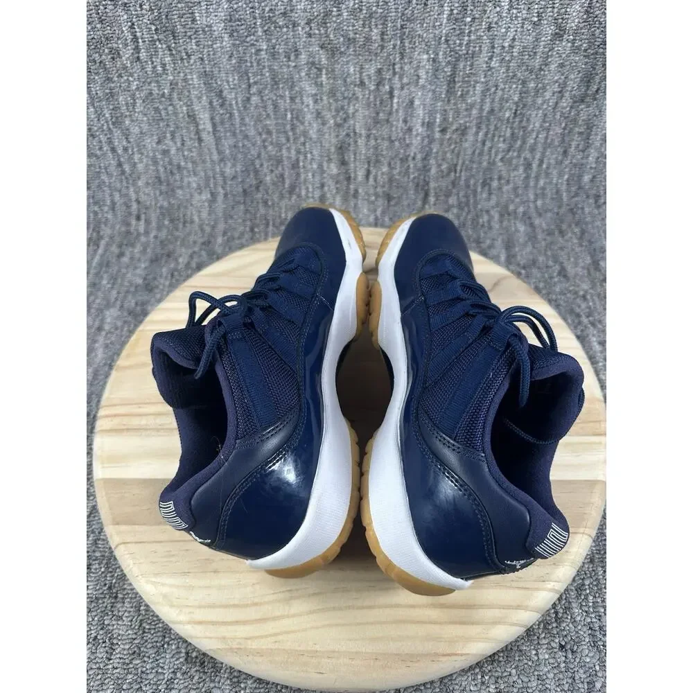 Pre-Owned Nike Air Jordan 11 GS Retro Low Navy Gum Size 4.5y